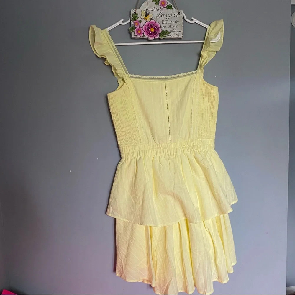 Shabby Chic Maura Dress yellow size M NWT - Picture 3 of 15